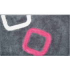 Tapis de salle de bain arolo rose 60 x 100 cm