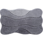 Tapis de salle de bain curts 70 x 120 gris