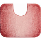 Tapis de salle de bain moon rose contour wc 50 x 60 cm