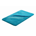Tapis de salle de bain wings turquoise 60 x 100 cm