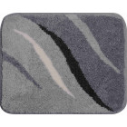 Tapis de salle de bain wings gris 50 x 60 cm