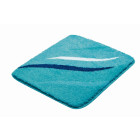 Tapis de salle de bain wings turquoise 50 x 60 cm
