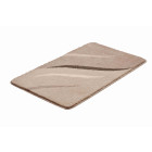 Tapis de salle de bain wings beige 80 x 140 cm