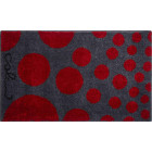 Tapis de salle de bain colani 16 rouge 70 x 120 cm