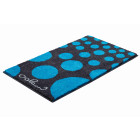 Tapis de salle de bain colani 16 bleu 70 x 120 cm