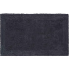 Tapis de salle de bain luxor 60 x 100 cm anthracite