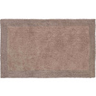 Tapis de salle de bain luxor beige 80 x 150 cm