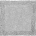 Tapis de salle de bain luxor gris 60 x 60 cm