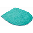 Tapis de salle de bain barcelona vert housse pour abattant wc 47 x 50 cm