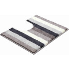 Tapis de salle de bain barcelona beige contour wc 50 x 60 cm