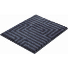 Tapis de salle de bain aruba anthracite 50 x 60 cm