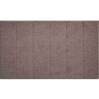 Tapis de salle de bain lavio cacao 60 x 100 cm