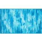 Tapis de salle de bain fancy turquoise 70 x 120 cm