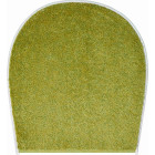 Tapis de salle de bain bona vert housse pour abattant wc 47 x 50 cm