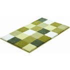 Tapis de salle de bain bona vert 70 x 120 cm