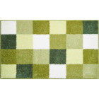 Tapis de salle de bain bona vert 80 x 140 cm