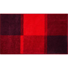 Tapis de salle de bain fantasie rubis 60 x 100 cm