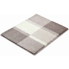 Tapis de salle de bain fantasie beige 50 x 60 cm