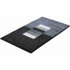 Tapis de salle de bain capricio gris 70 x 120 cm
