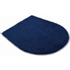 Tapis de salle de bain fantastic royal bleu housse pour abattant wc 47 x 50 cm