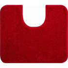 Tapis de salle de bain capricio rubis contour wc 50 x 60 cm