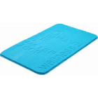 Tapis de salle de bain feeling turquoise 70 x 120 cm