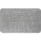 Tapis de salle de bain feeling anthracite 70 x 120 cm