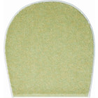 Tapis de salle de bain flash vert housse pour abattant wc 47 x 50 cm