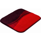 Tapis de salle de bain flash rubis 55 x 60 cm