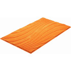 Tapis de salle de bain marrakesh orange 60 x 100 cm
