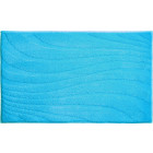 Tapis de salle de bain marrakesh turquoise 70 x 120 cm