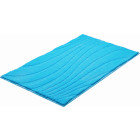 Tapis de salle de bain marrakesh turquoise 70 x 120 cm
