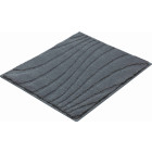 Tapis de salle de bain marrakesh anthracite 50 x 60 cm