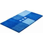 Tapis de salle de bain merkur bleu 60 x 100 cm