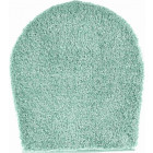 Tapis de salle de bain lex vert housse pour abattant wc 47 x 50 cm