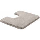 Tapis de salle de bain lex beige contour wc 50 x 60 cm
