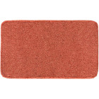Tapis de salle de bain lex orange 60 x 100 cm