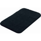 Tapis de salle de bain lex noir 60 x 100 cm