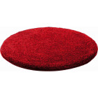 Tapis de salle de bain lex rubis rond 80 cm