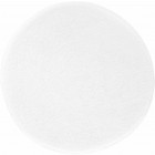Tapis de salle de bain lex blanc rond 80 cm