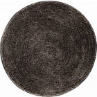 Tapis de salle de bain lex mocca rond 80 cm
