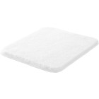 Tapis de salle de bain lex blanc 50x60