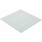 Tapis de salle de bain pavia blanc   60x60
