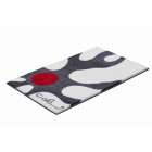 Tapis de salle de bain colani 12 blanc 60 x 100 cm