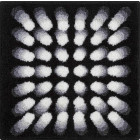 Tapis de salle de bain karim 07 gris 60 x 60 cm