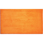 Tapis de salle de bain riffle orange 70 x 120 cm