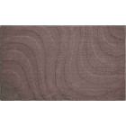 Tapis de salle de bain glory 60 x 100 cm cacao