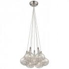 Suspension chrome bournemouth 7 lumières