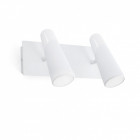 Aplique murale blanche lao 2 ampoules