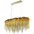 Lustre doré newcastle 7 lumières